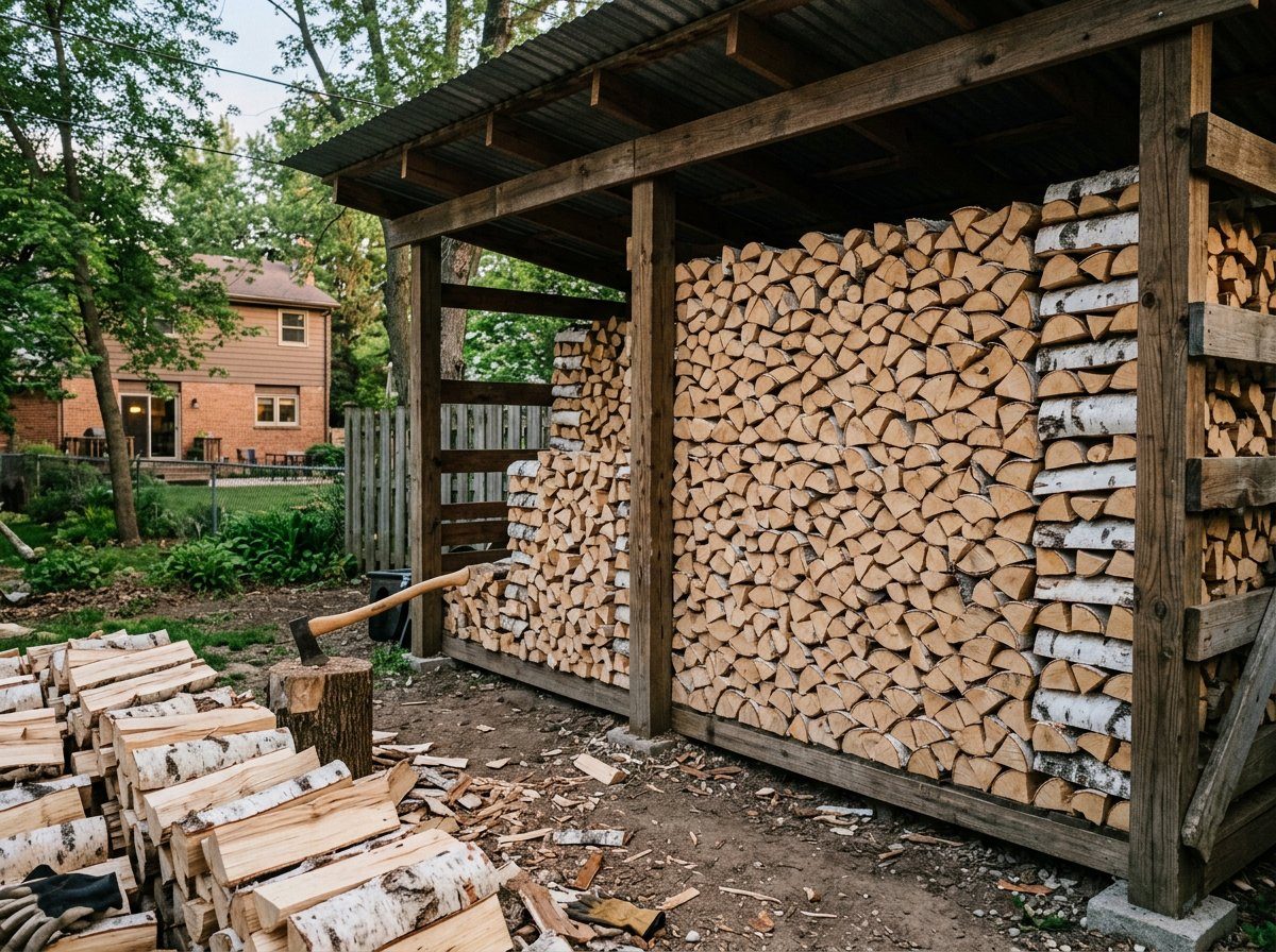 Берёза камерной сушки — 10 м³ — улица Тенистая, 62